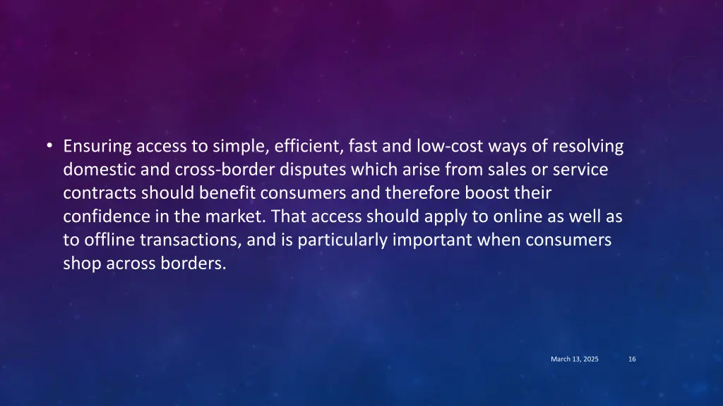 ensuring access to simple efficient fast