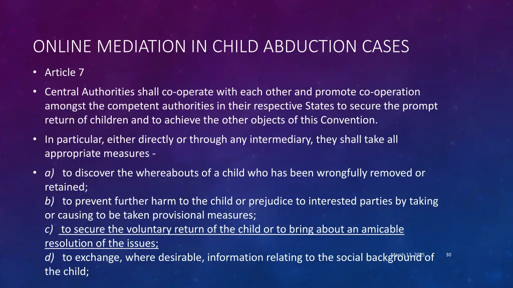 online mediation in child abduction cases 1