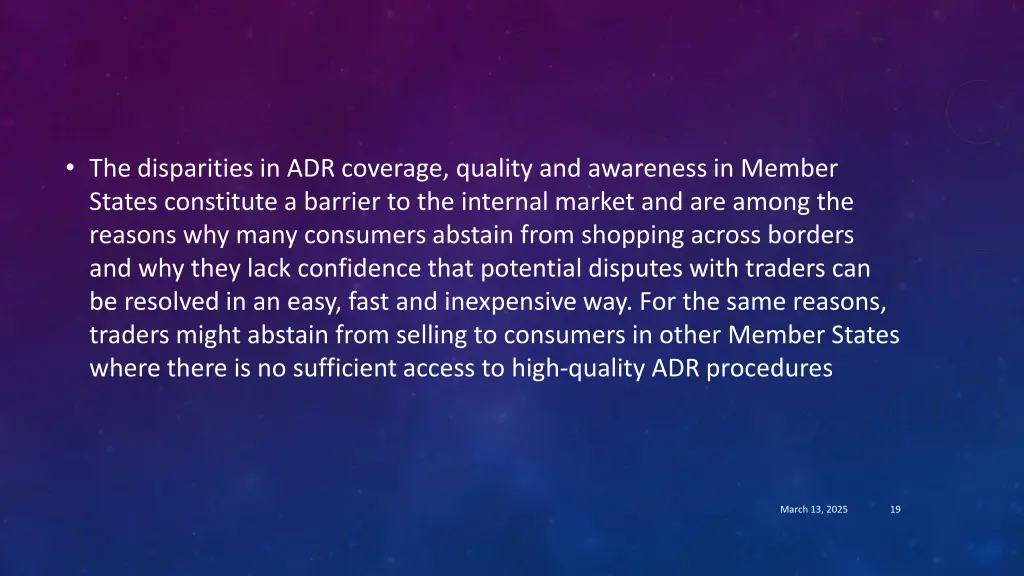 the disparities in adr coverage quality
