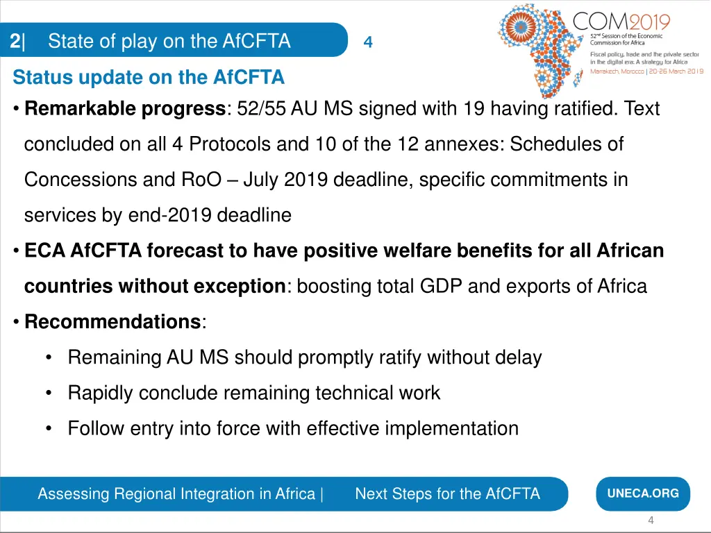 2 state of play on the afcfta