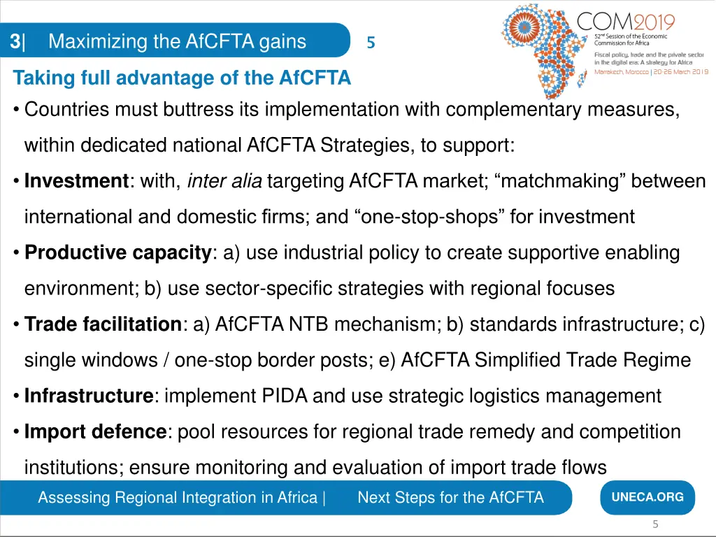 3 maximizing the afcfta gains
