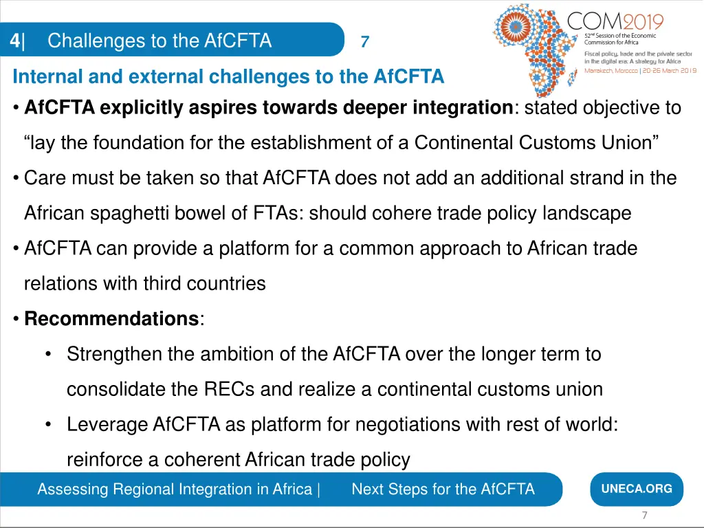4 challenges to the afcfta