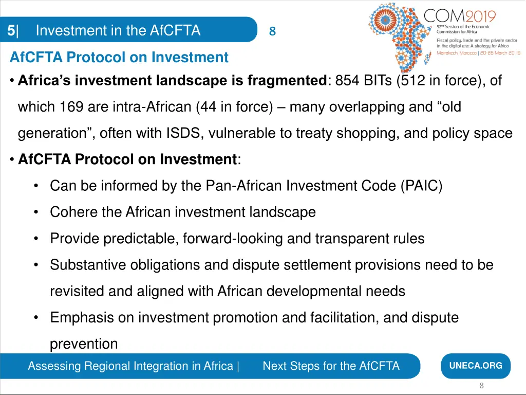 5 investment in the afcfta