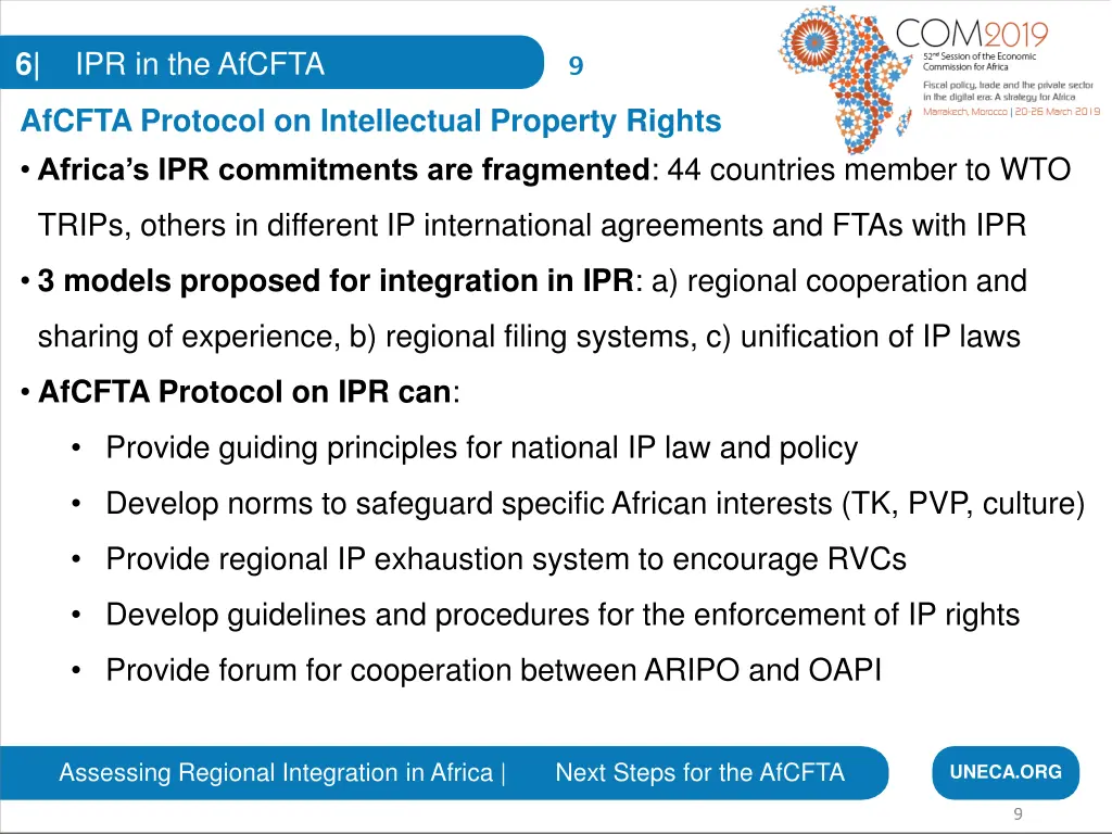 6 ipr in the afcfta