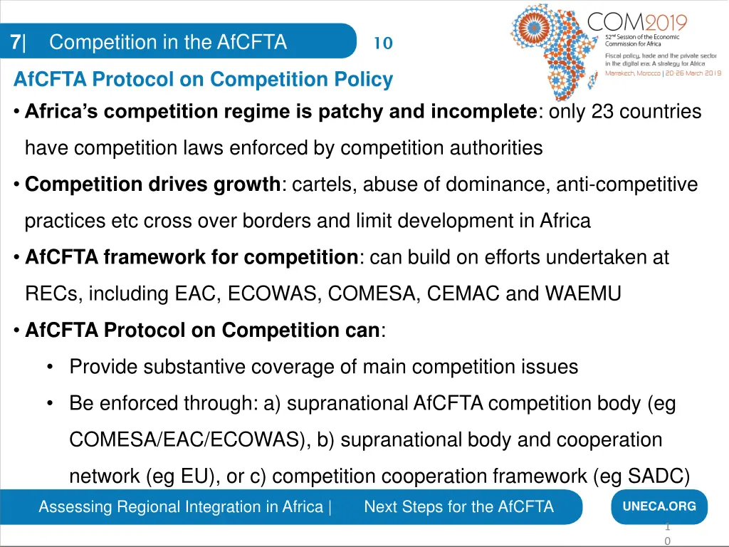 7 competition in the afcfta