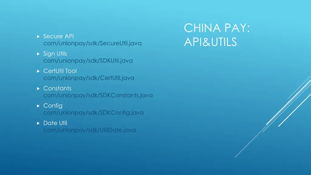 china pay api utils