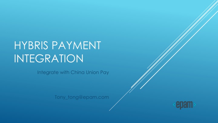 hybris payment integration