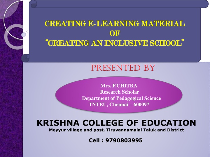 creating e creating e learning material learning