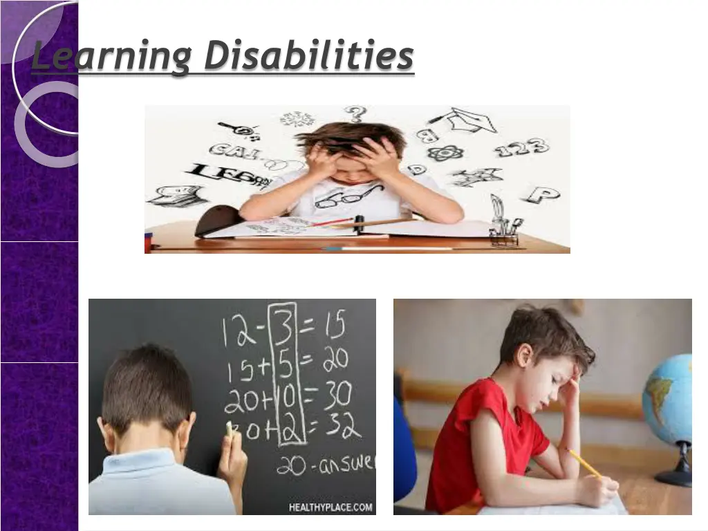learning disabilities 1