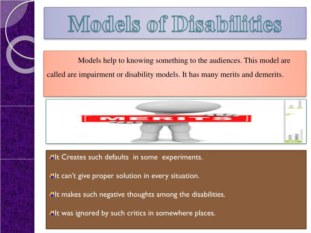 models of disabilities