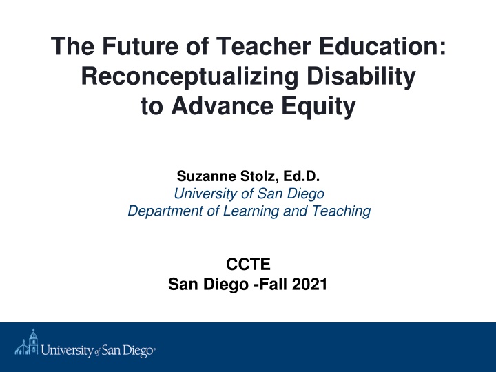 the future of teacher education reconceptualizing