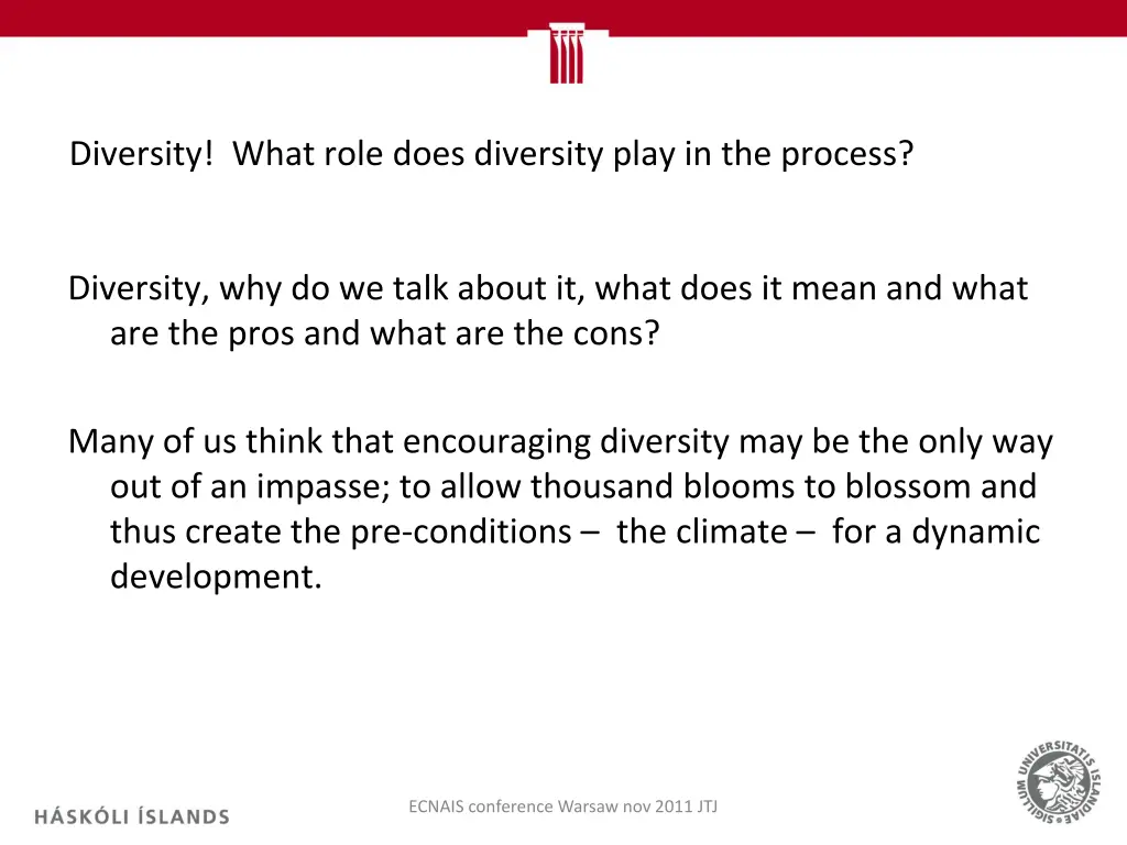diversity what role does diversity play