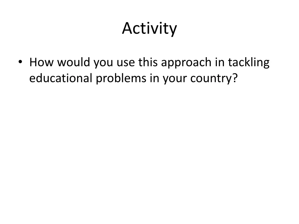 activity