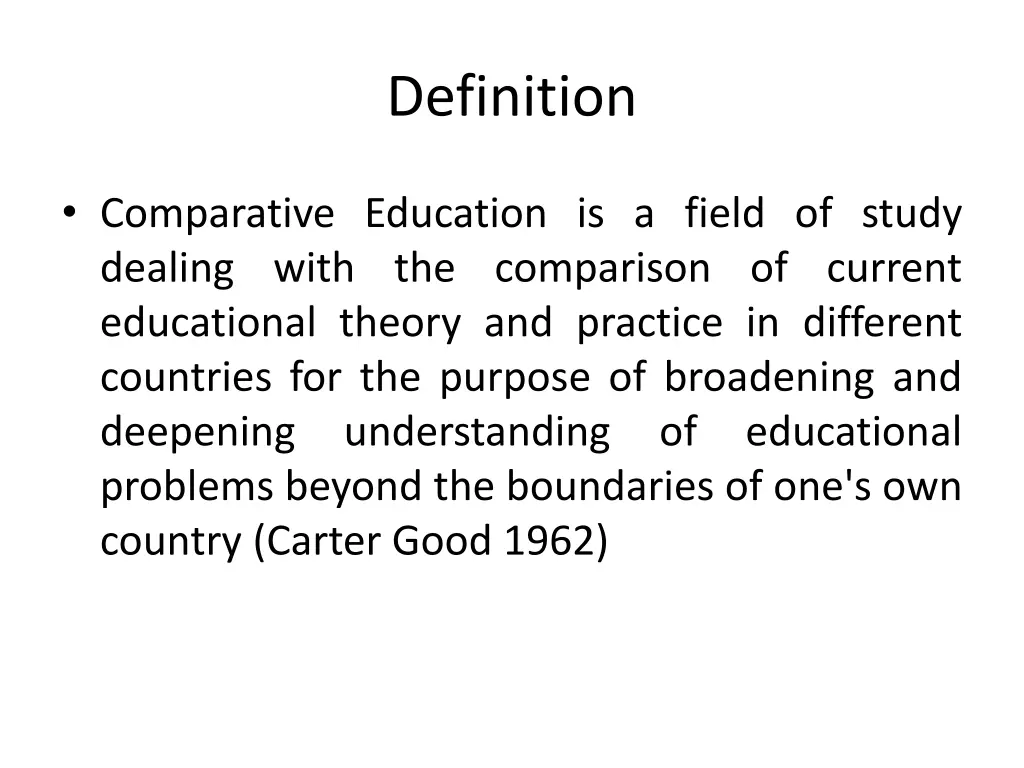 definition