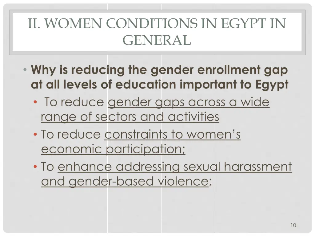 ii women conditions in egypt in general 3