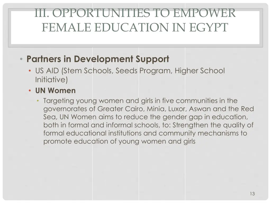 iii opportunities to empower female education 1
