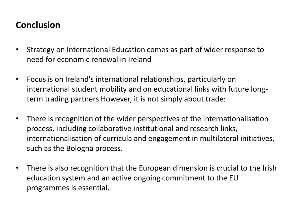 conclusion