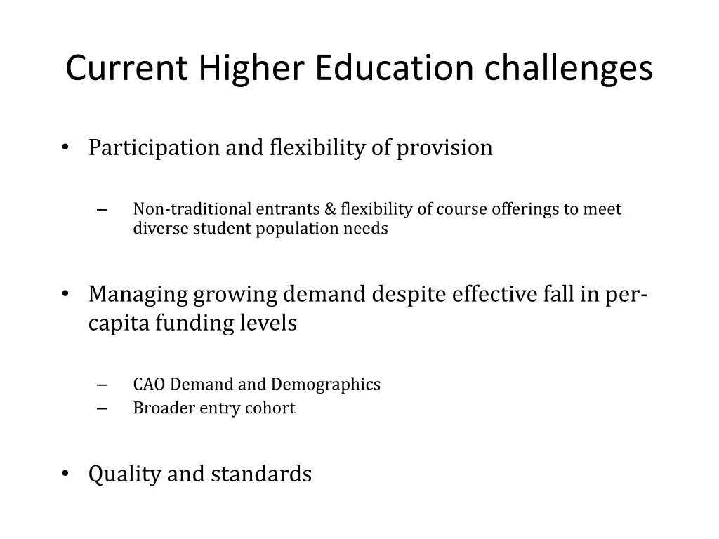 current higher education challenges 1