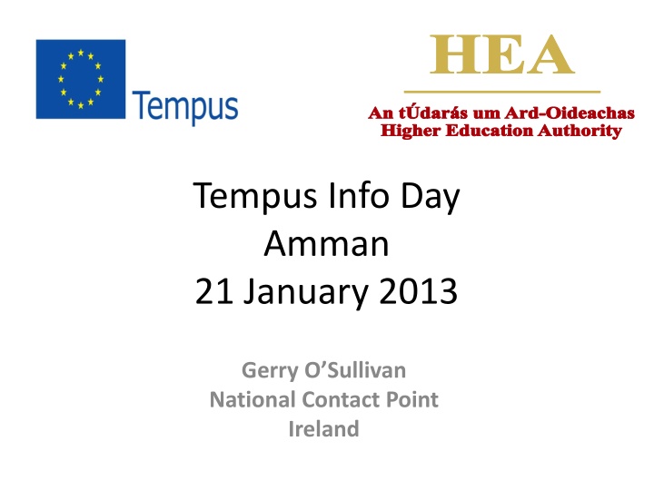 tempus info day amman 21 january 2013