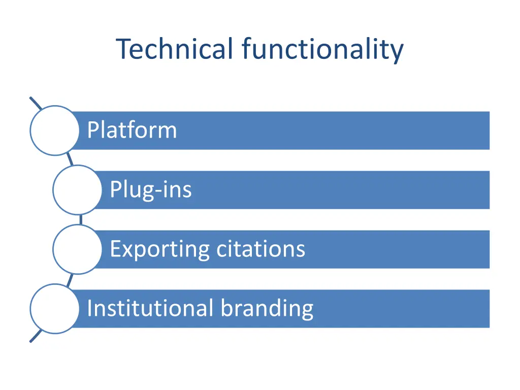 technical functionality