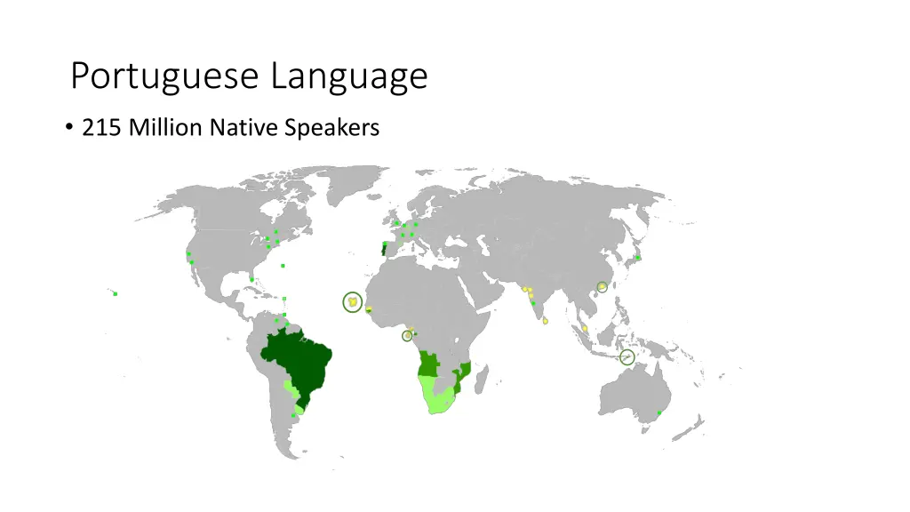 portuguese language 215 million native speakers