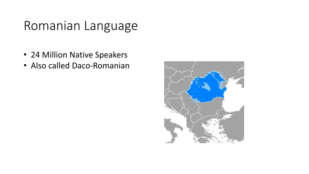 romanian language