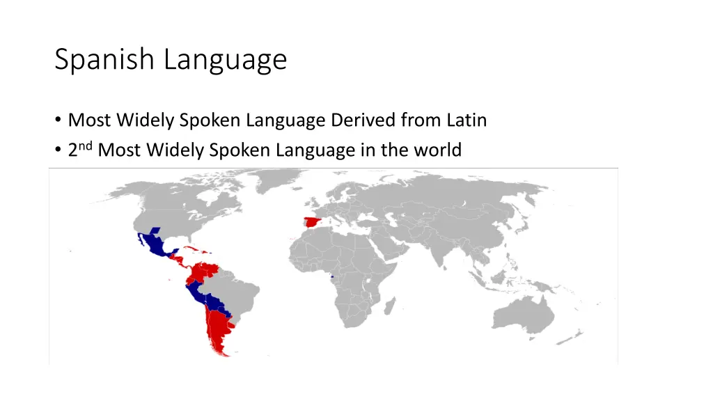 spanish language