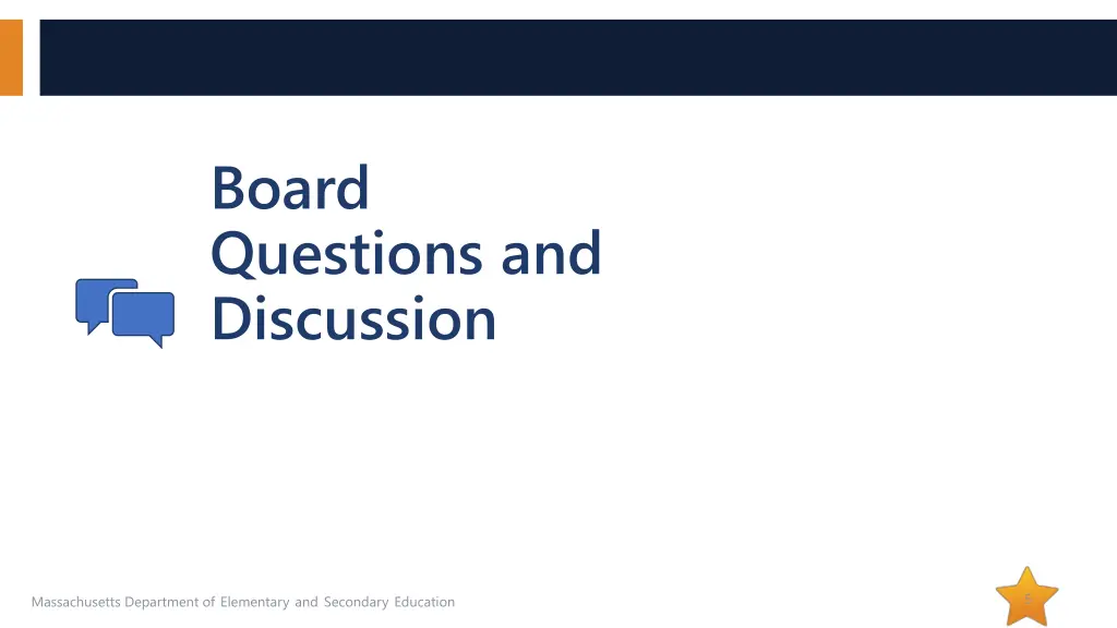 board questions and discussion