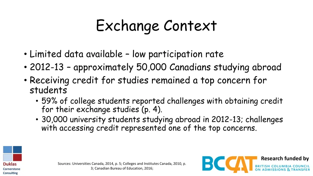 exchange context
