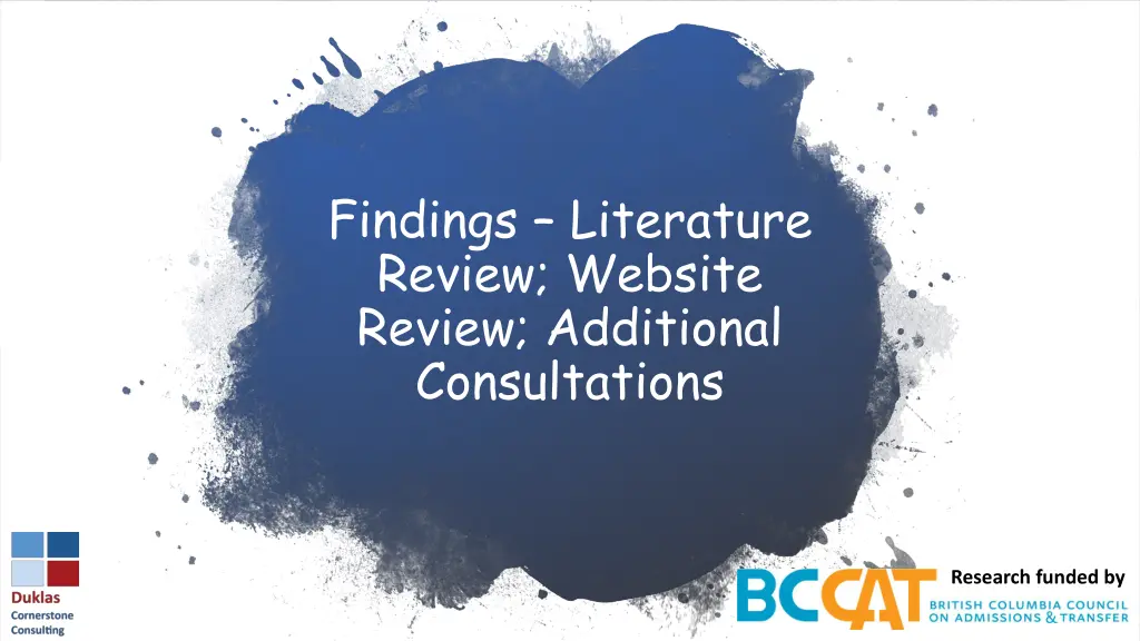 findings literature review website review