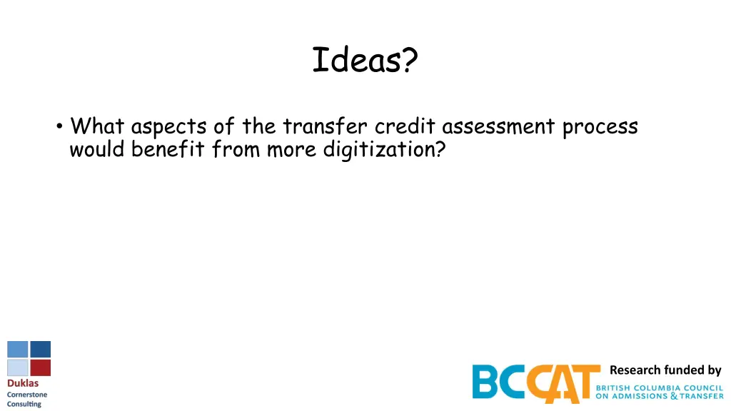 ideas