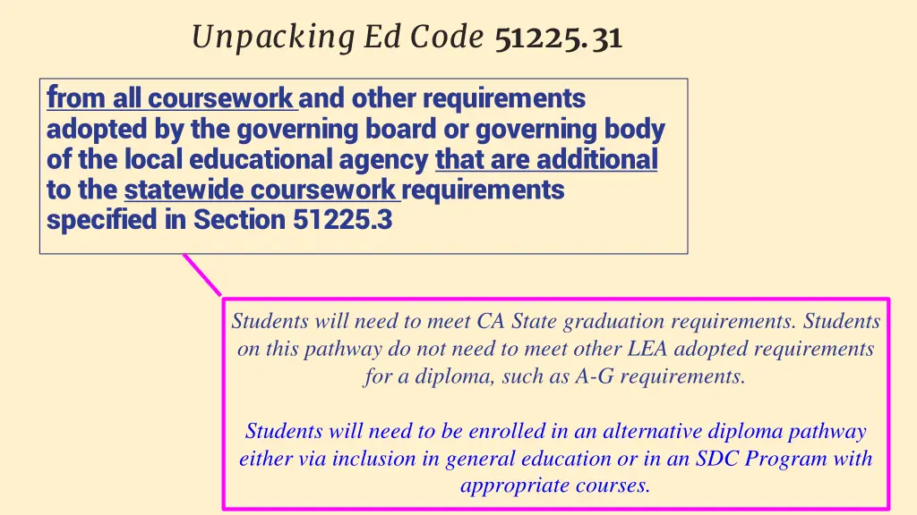 unpacking ed code 51225 31 1