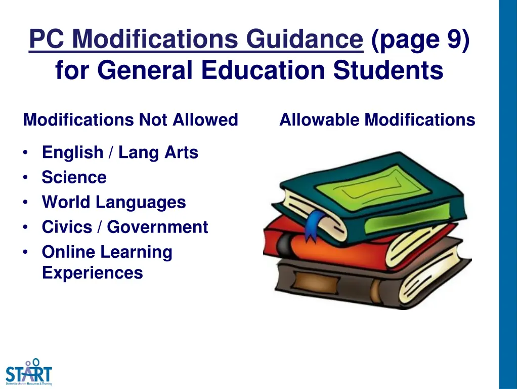 pc modifications guidance page 9 for general