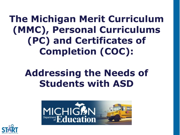 the michigan merit curriculum mmc personal