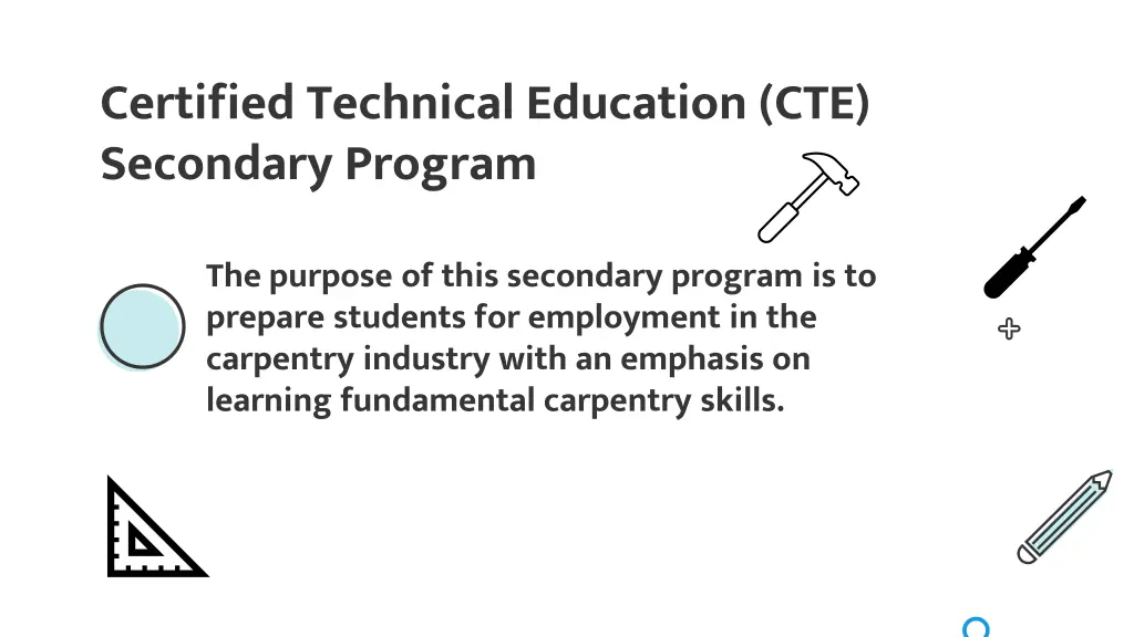 certified technical education cte secondary
