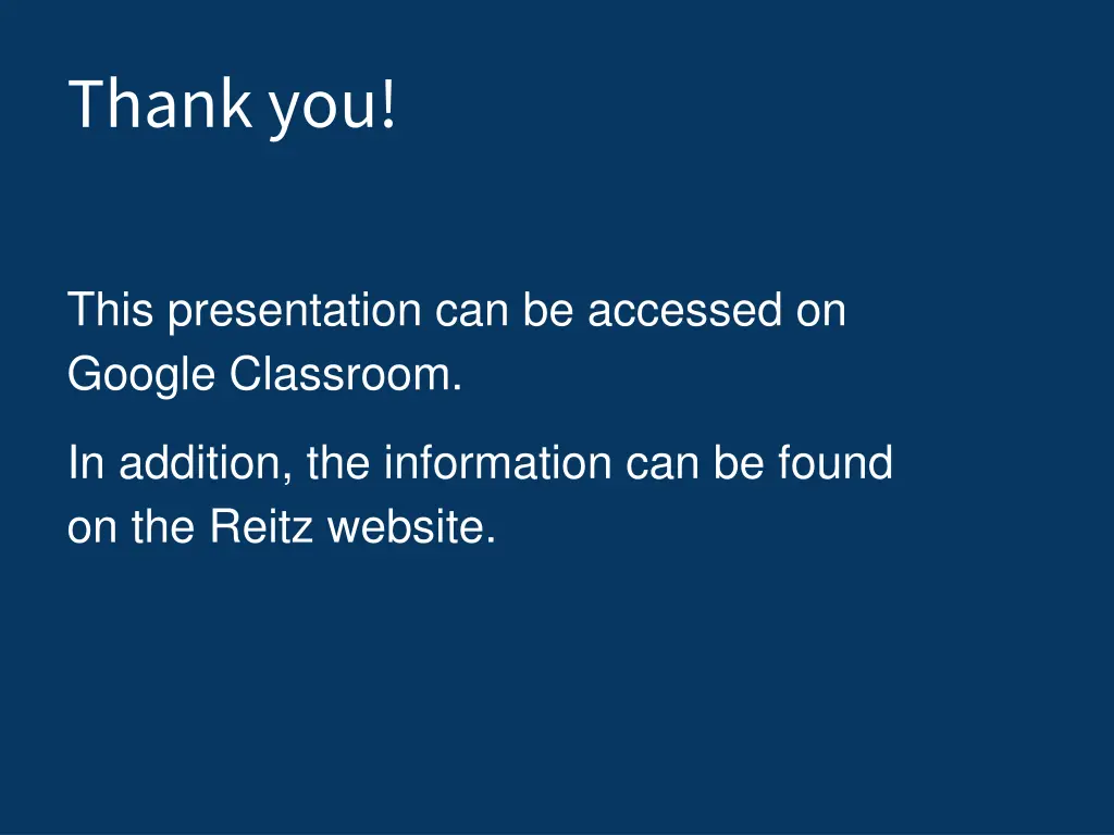 thank you