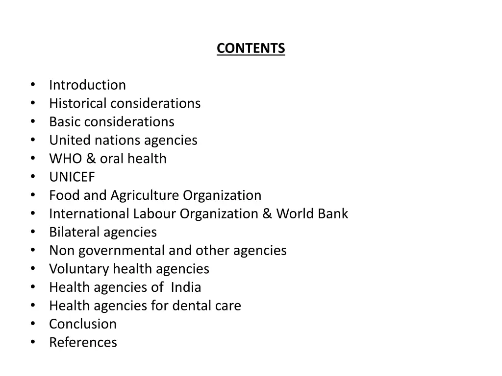 contents