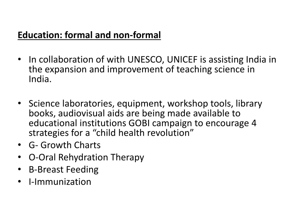 education formal and non formal