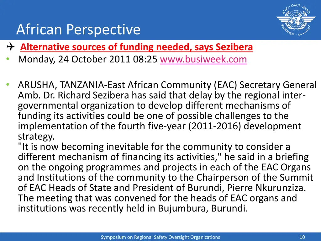 african perspective alternative sources
