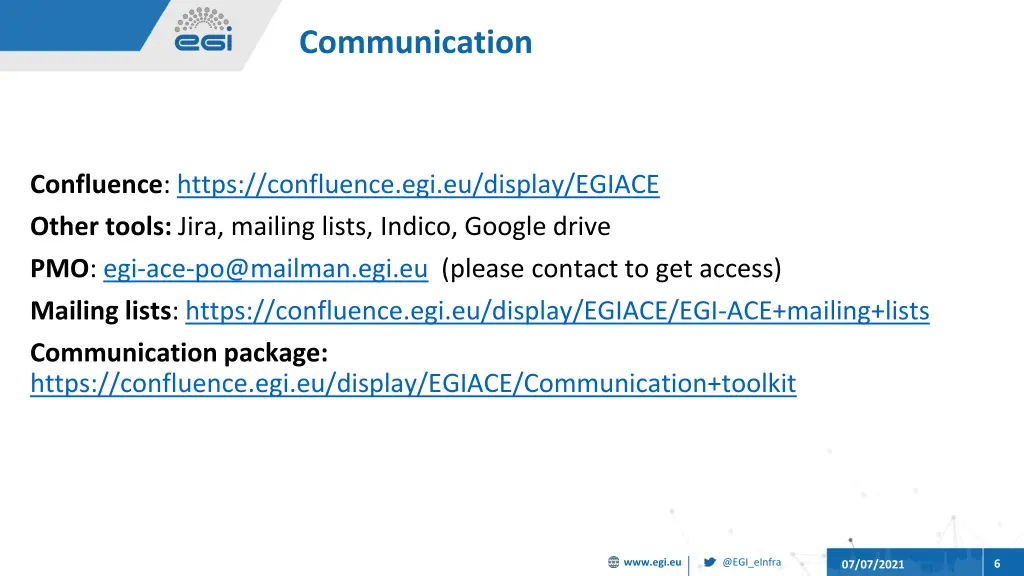 communication