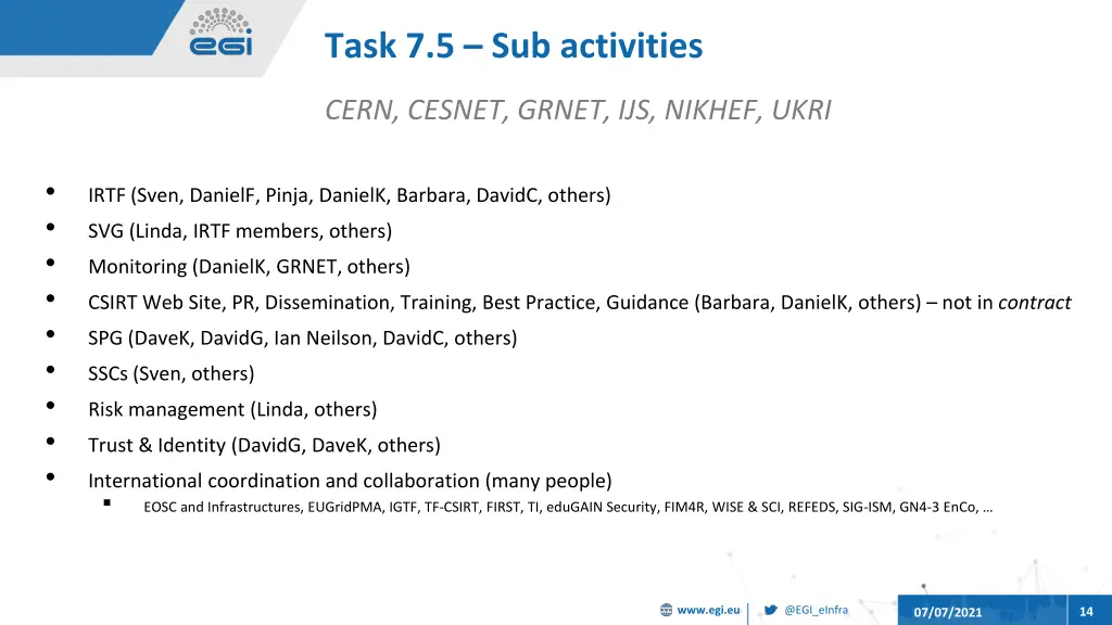 task 7 5 sub activities