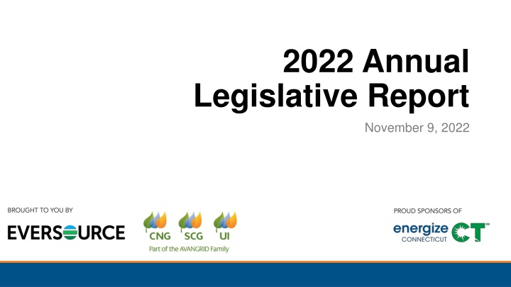 2022 annual legislative report