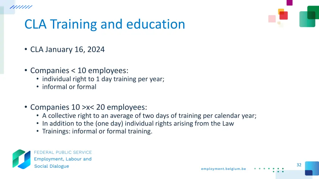 cla training and education 1