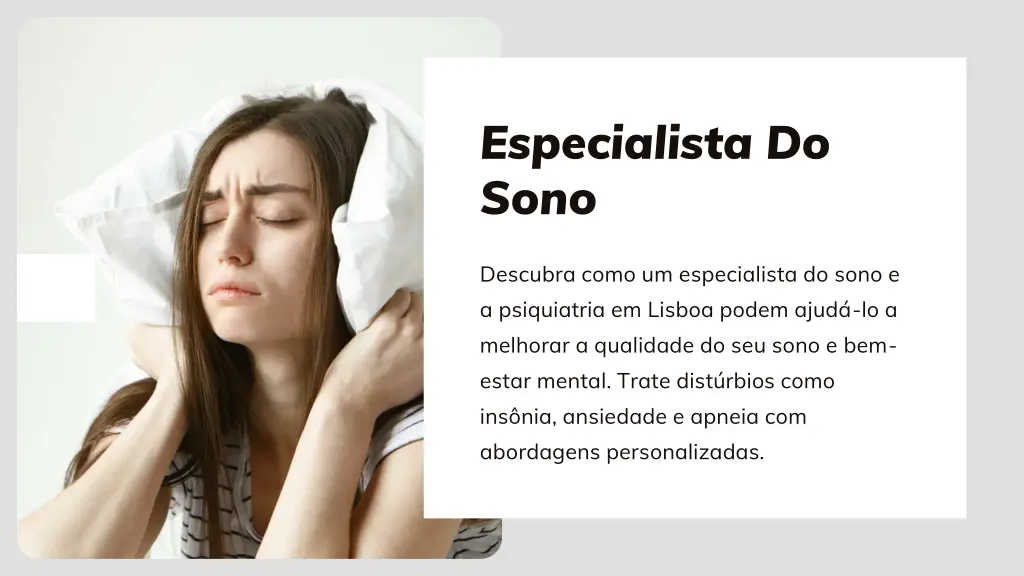 especialista do sono