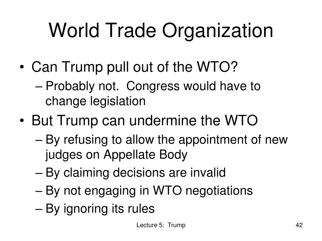 world trade organization 2