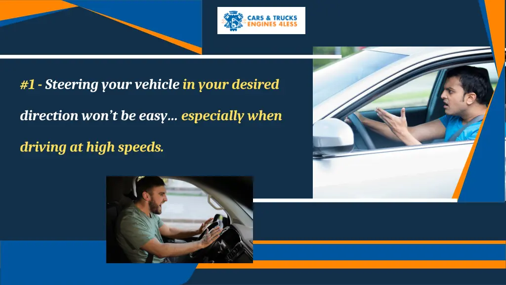 1 steering your vehicle in your desired