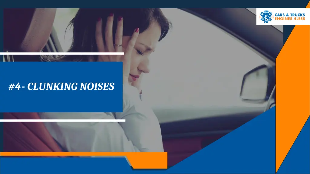 4 clunking noises