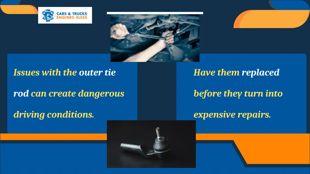 issues with the outer tie