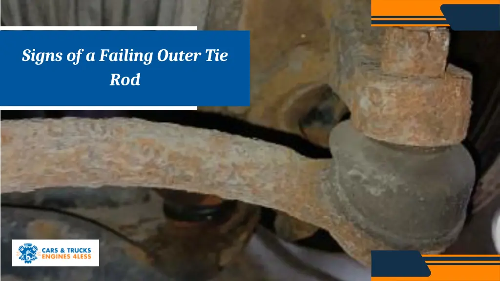 signs of a failing outer tie rod