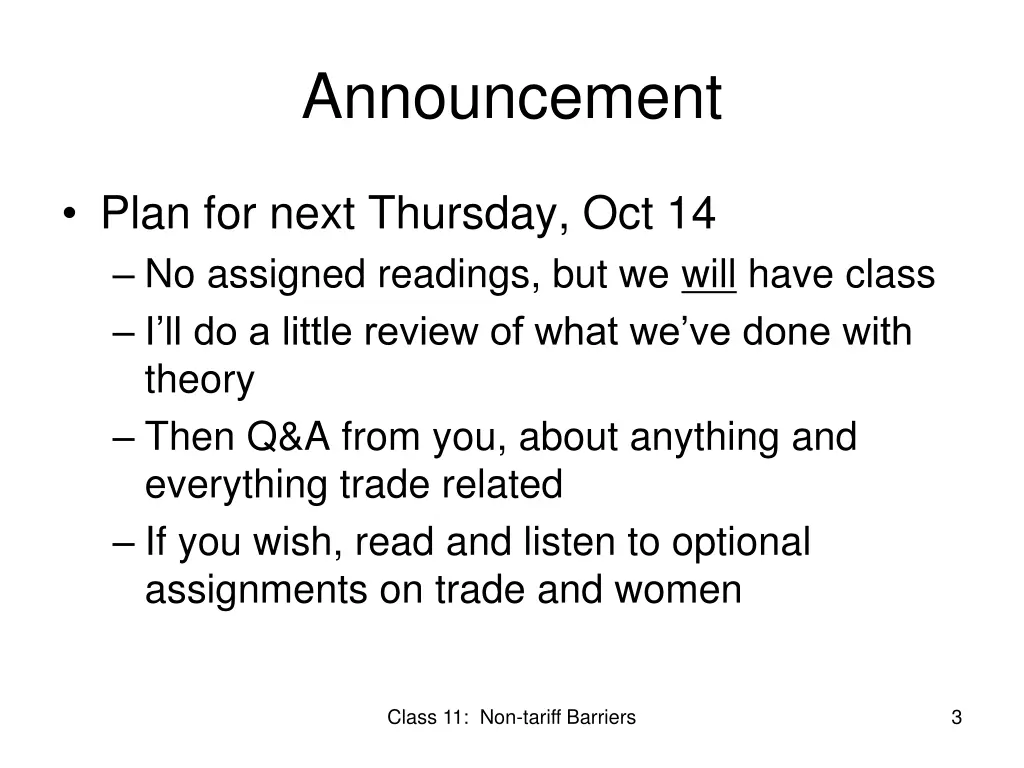 announcement 1
